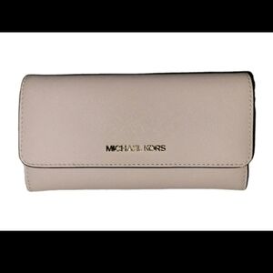 Michael Kors Large Pink Wallet